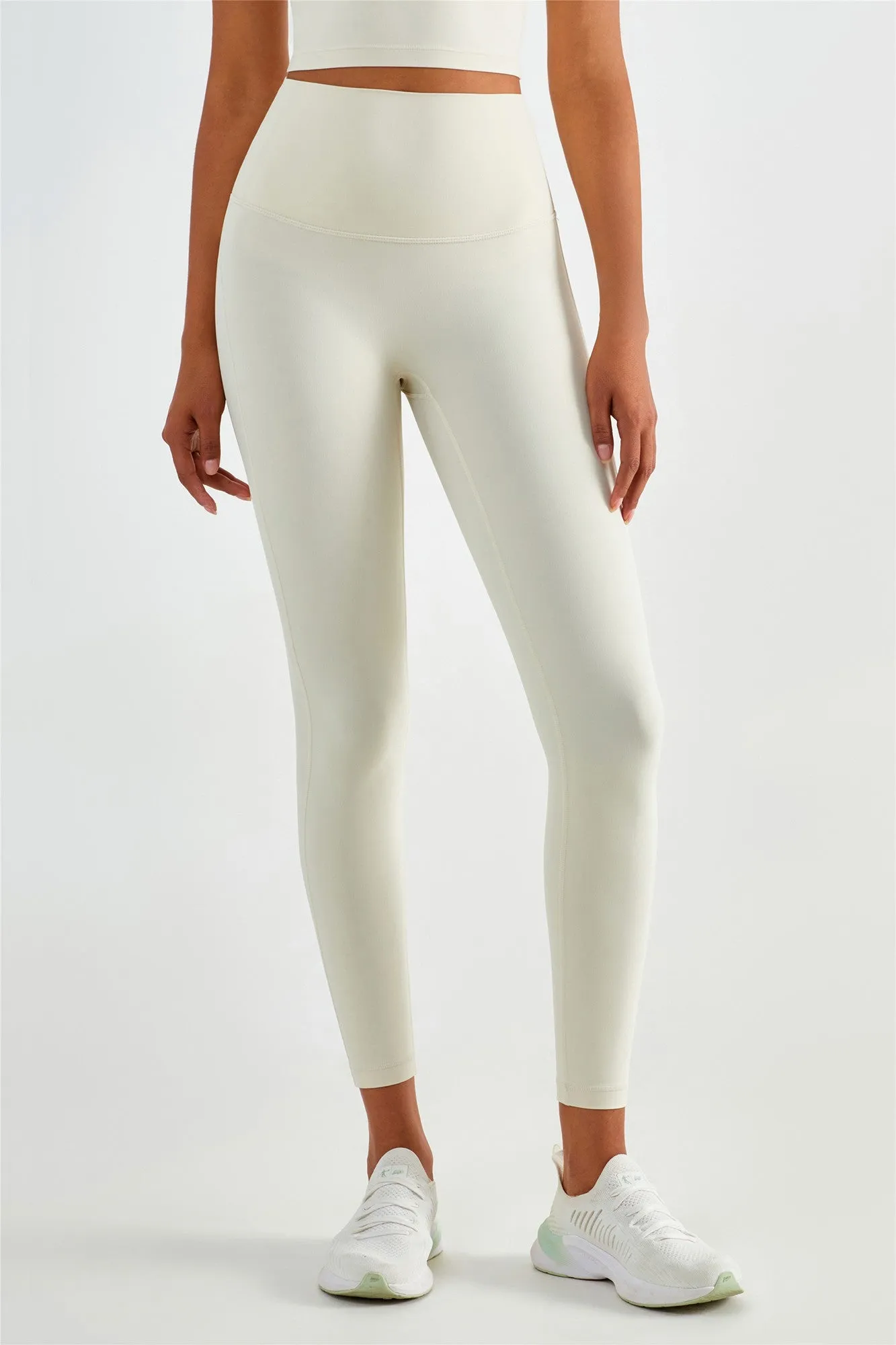 No Front Seam Leggings with Hidden Pocket