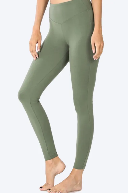 OLIVE LEGGINGS