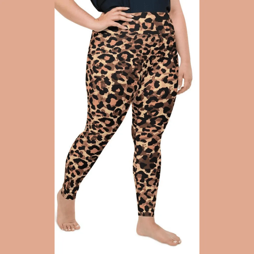 Original Leopard Plus Size Leggings