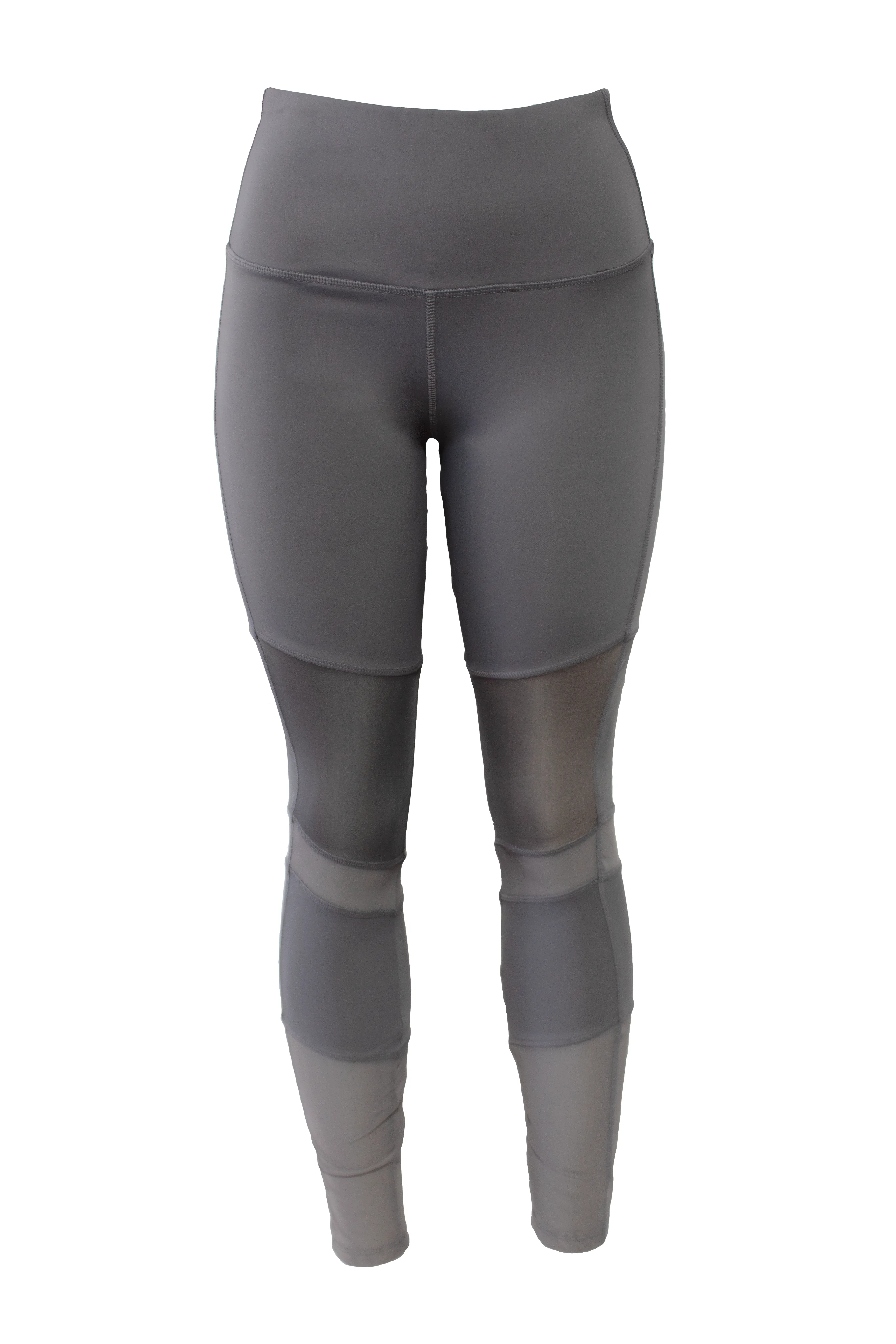 OXYGEN DIAGONAL-MESH LEGGINGS | ROSA - NEGRO