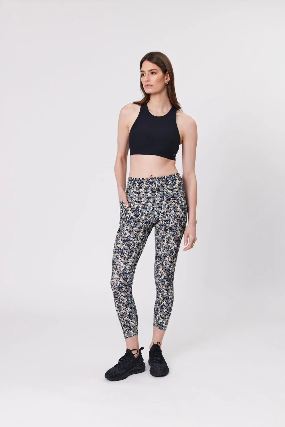 Pace 7/8 Leggings | Jasmine Print