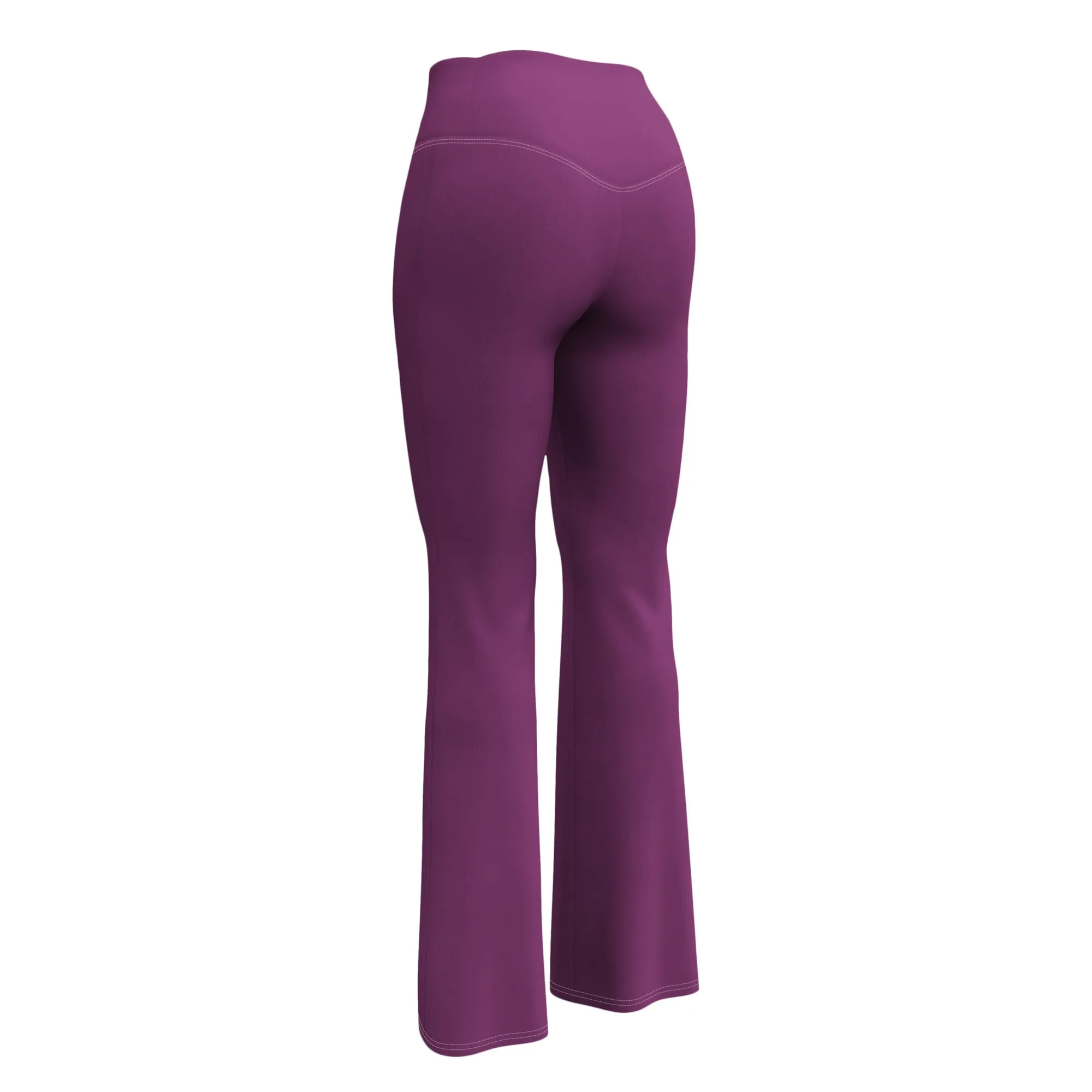 Palatinate Purple Flare Leggings