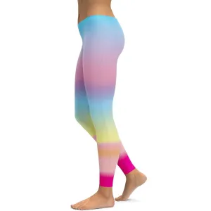 Pastel Rainbow Leggings