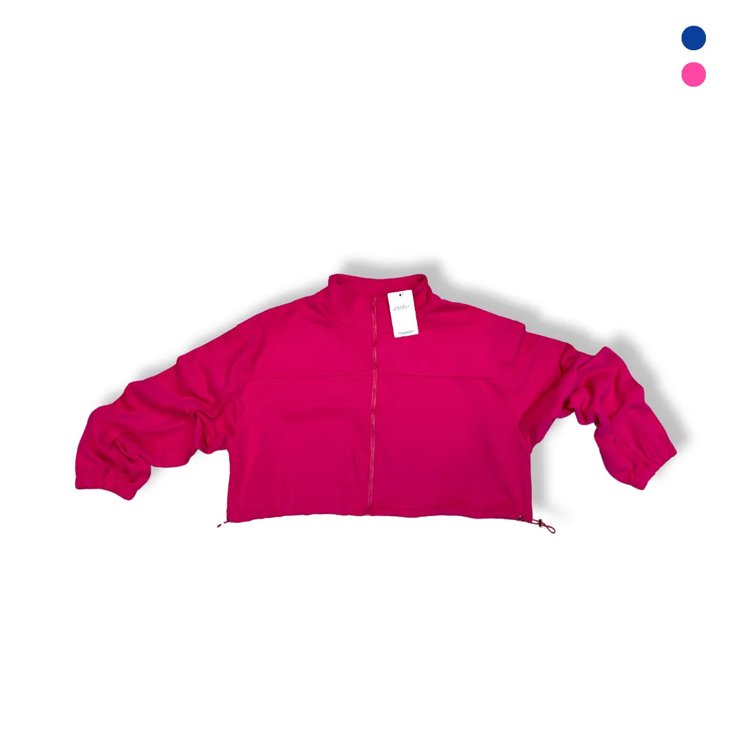 PAYTON CROPPED JACKET - PINK PRESALE