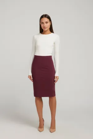 PENCIL SKIRT SANGIOVESE