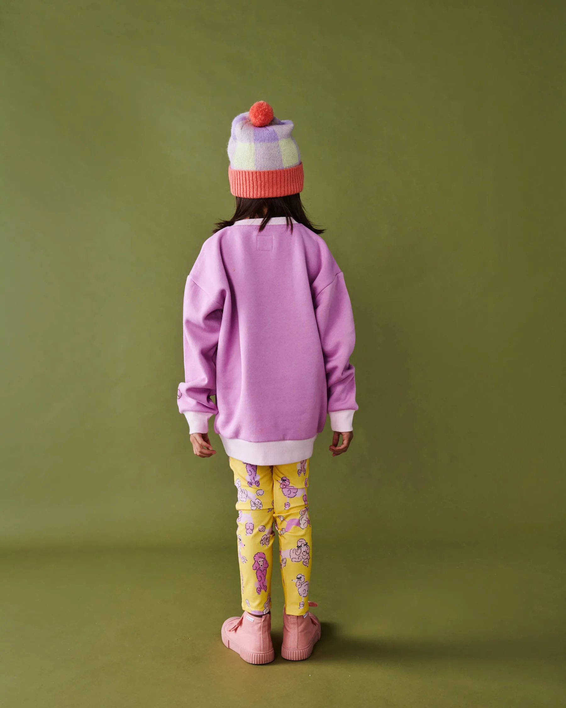 Pink Poodle Organic Cotton Leggings