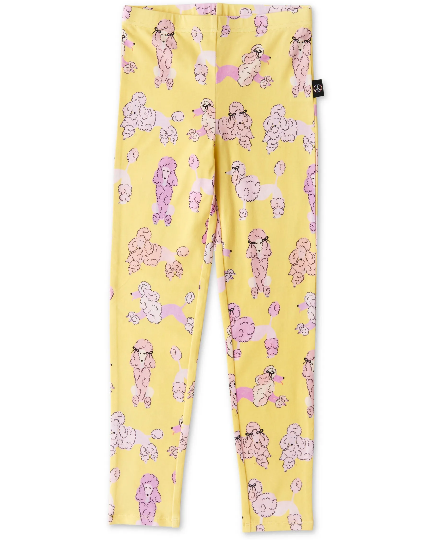 Pink Poodle Organic Cotton Leggings