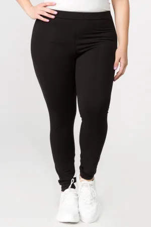 Plus Size Basically Perfect High Rise Cotton Leggings