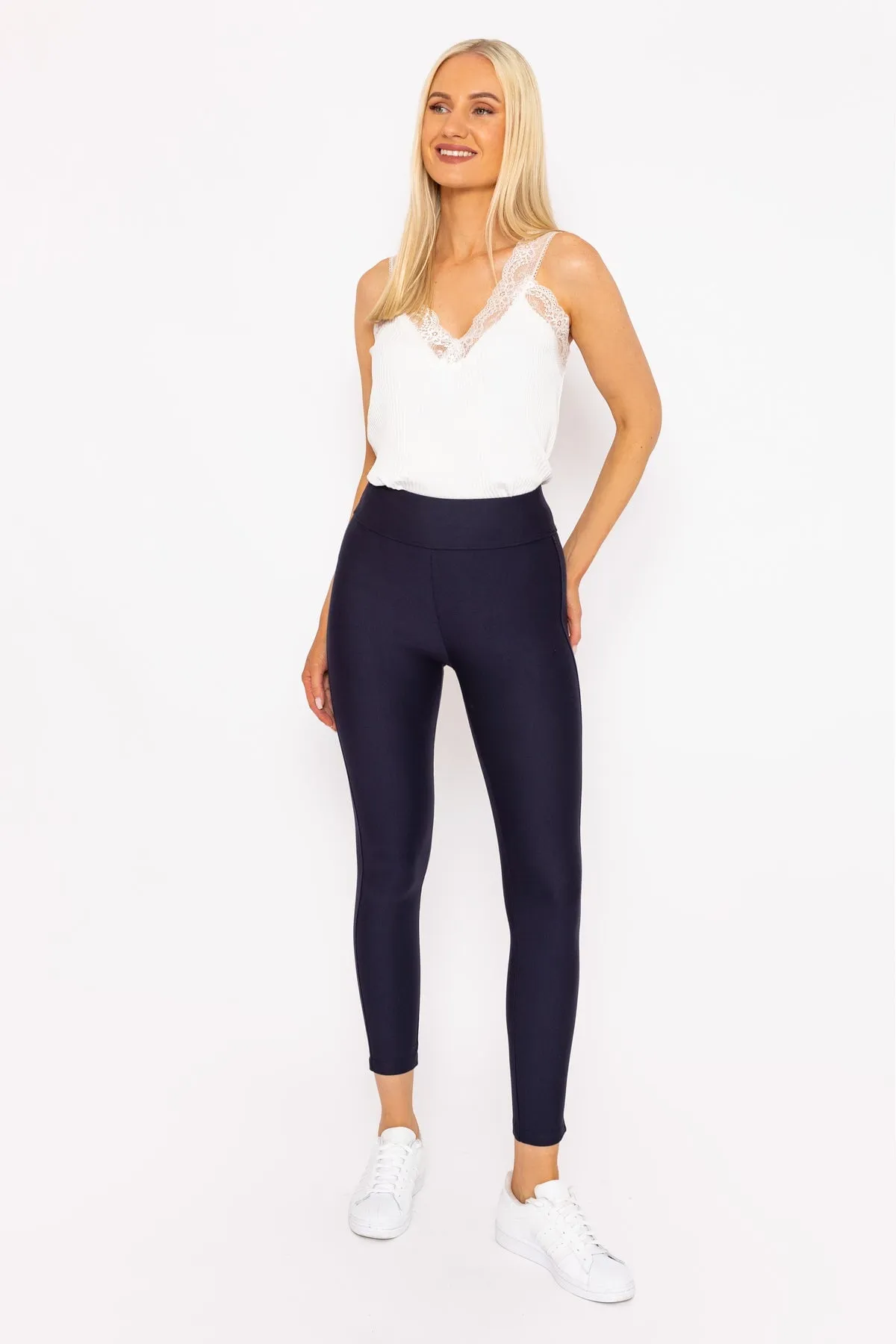 Ponte Leggings in Navy