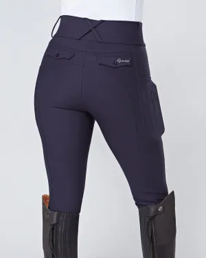 Premium Hybrid Breeches - MIDNIGHT NAVY (NO GRIP)