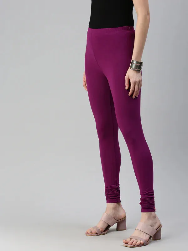 Prisma Ladies Churidar Leggings - Elevate Your Style with 60 Captivating Colors!  L