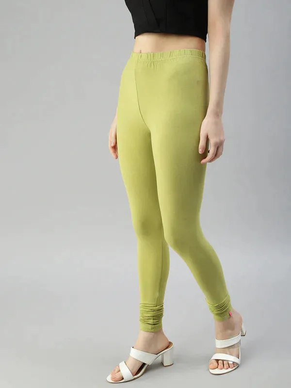 Prisma Ladies Churidar Leggings - Elevate Your Style with 60 Captivating Colors!  M