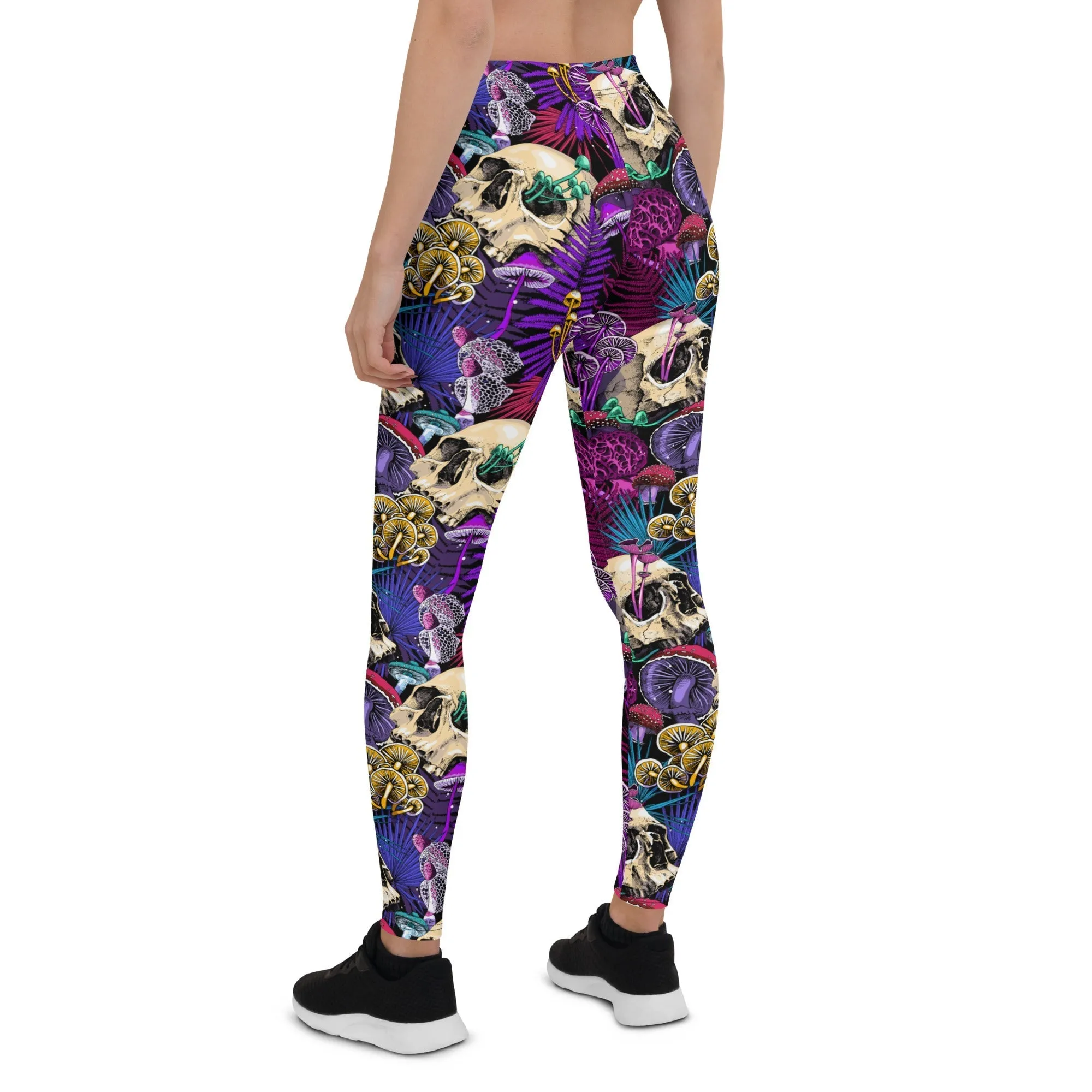 Psychedelic Skulls Leggings