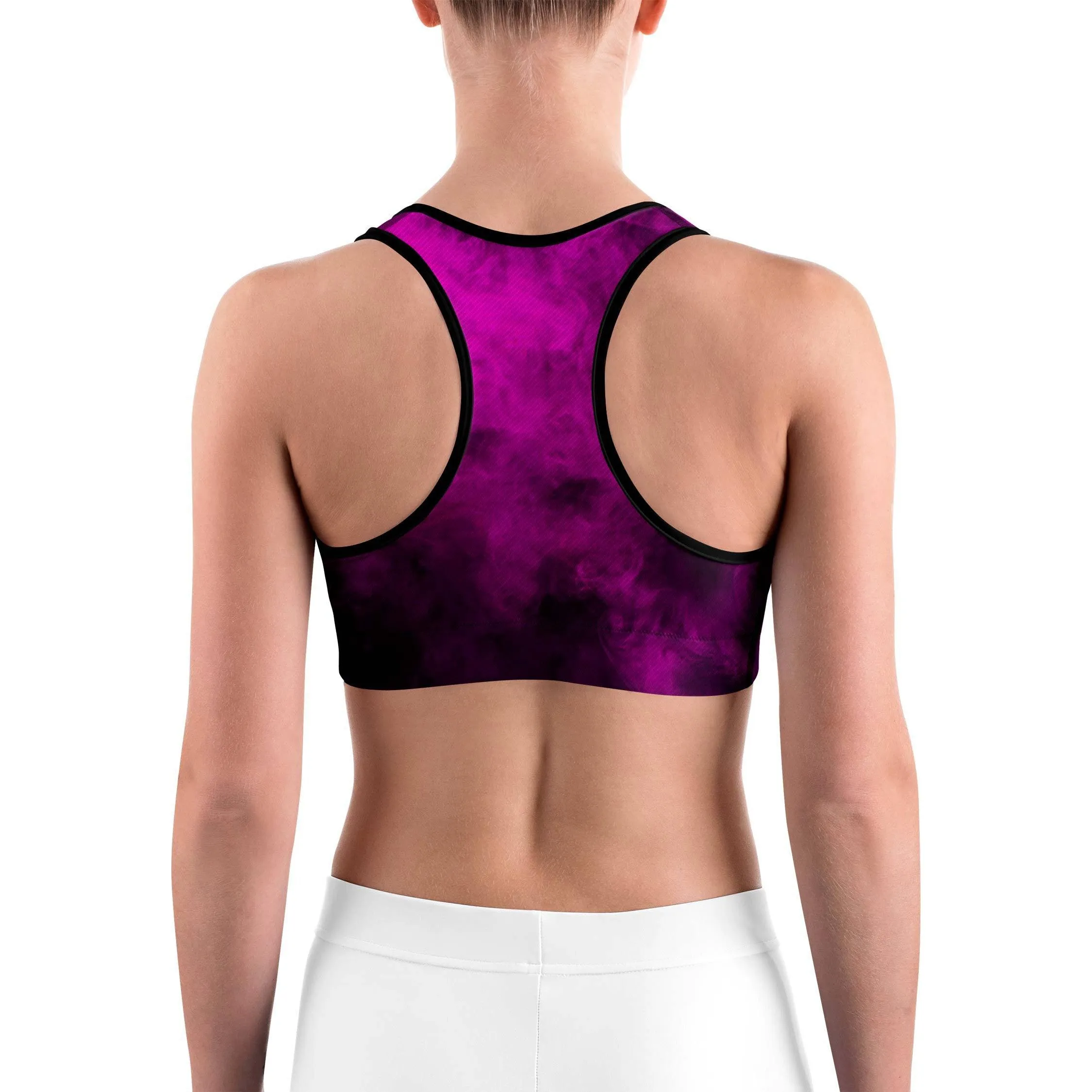 Purple Smoke Sports bra