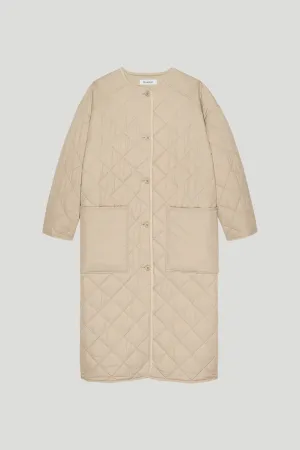 QUILTED COAT SANDLER