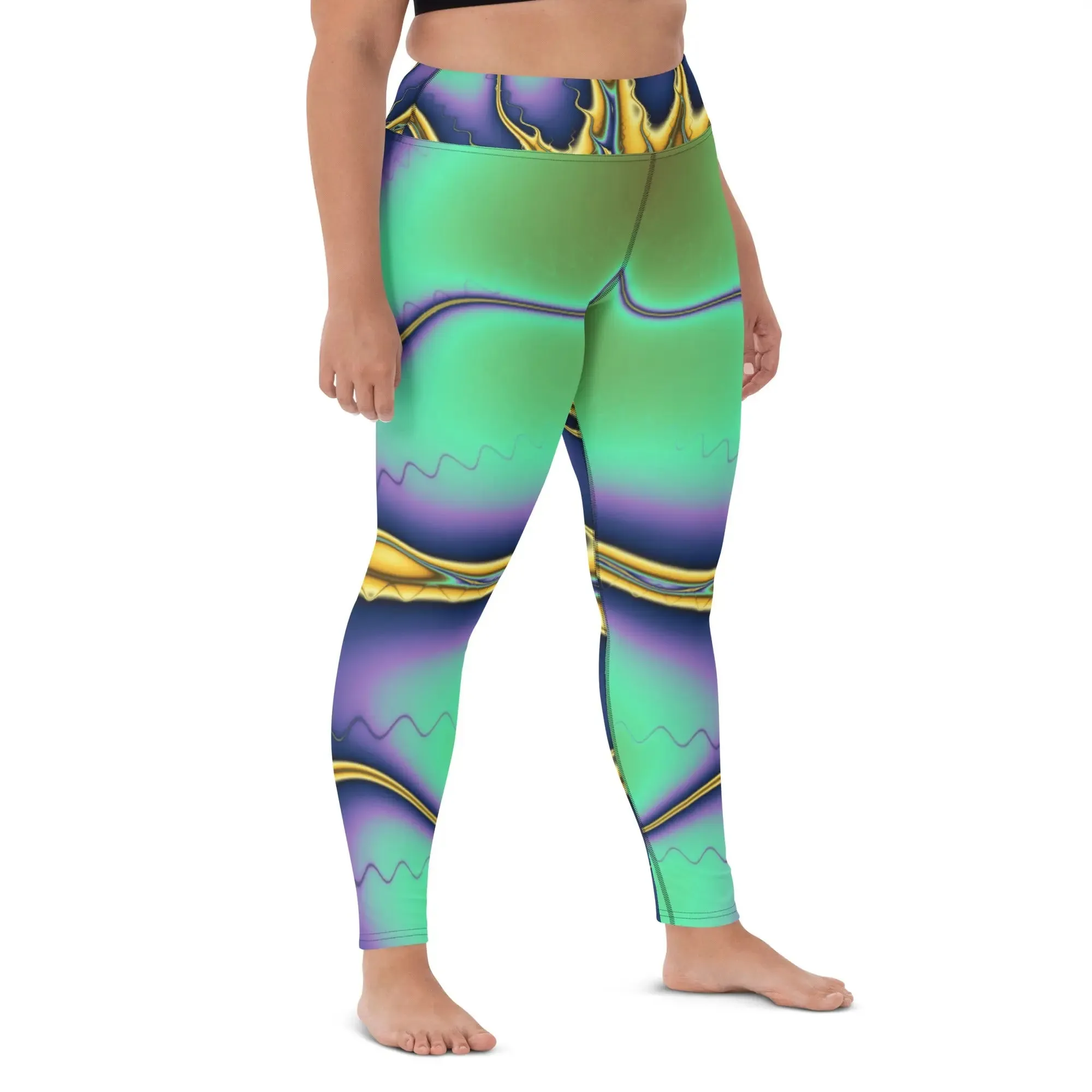 "Blazing Sun" Collection - Yoga Long Leggings