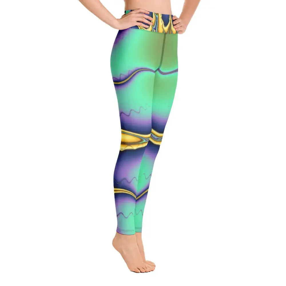 "Blazing Sun" Collection - Yoga Long Leggings