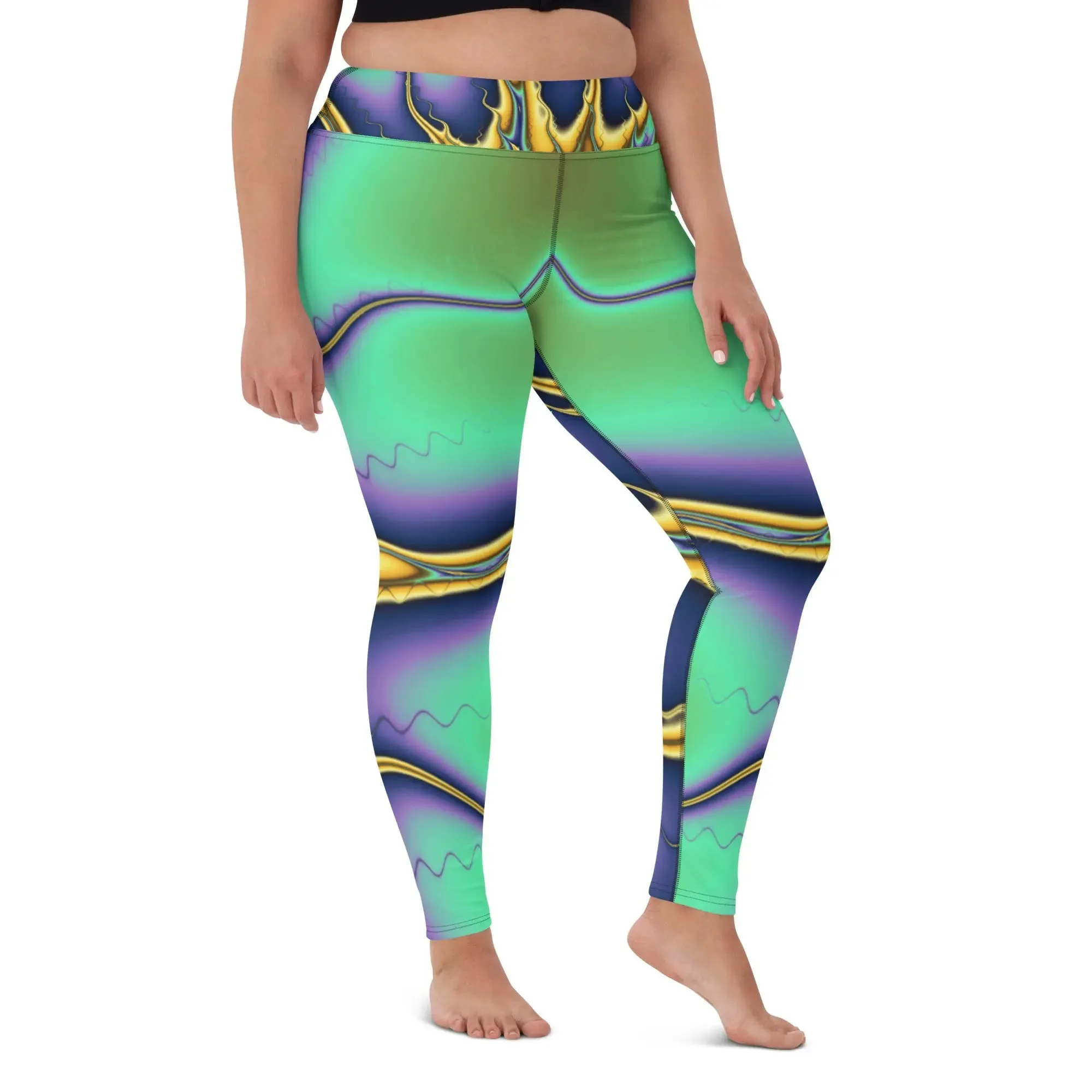 "Blazing Sun" Collection - Yoga Long Leggings