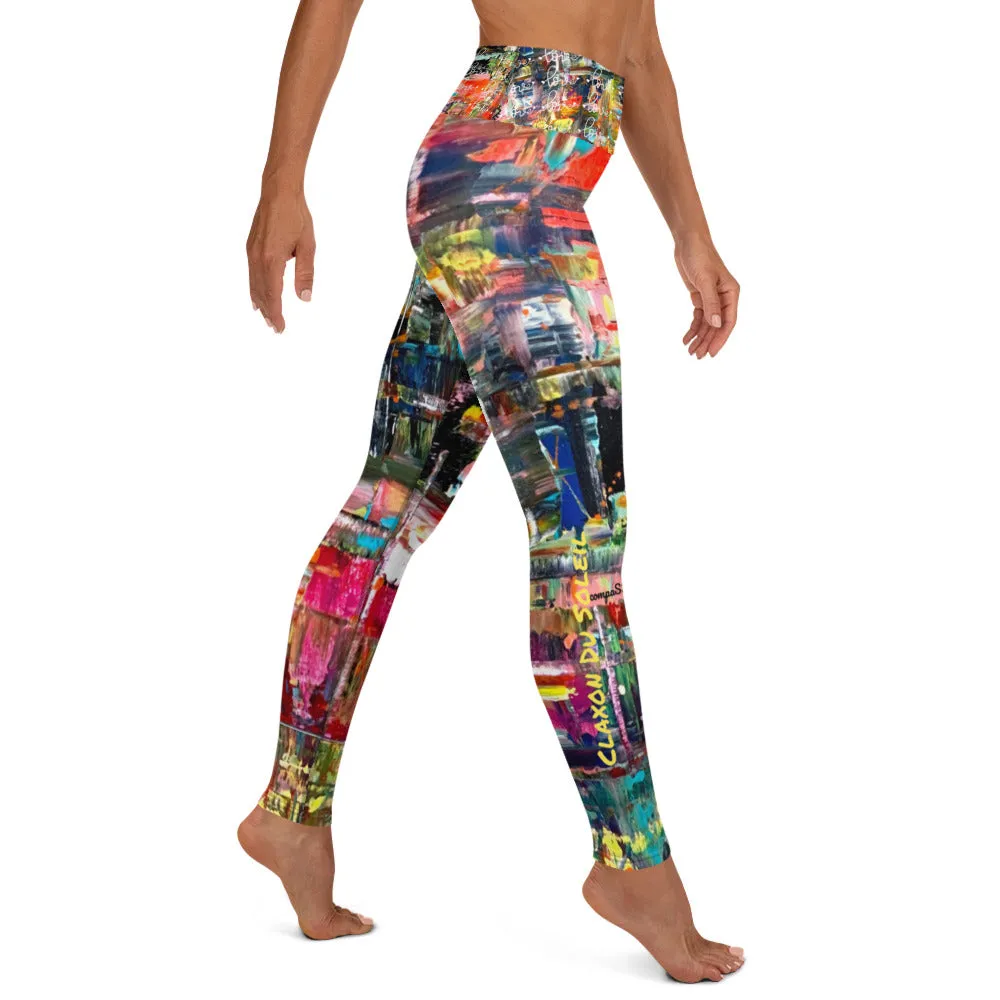 "Marilyn Fab" Yoga Leggings x ClaxonDuSoleil