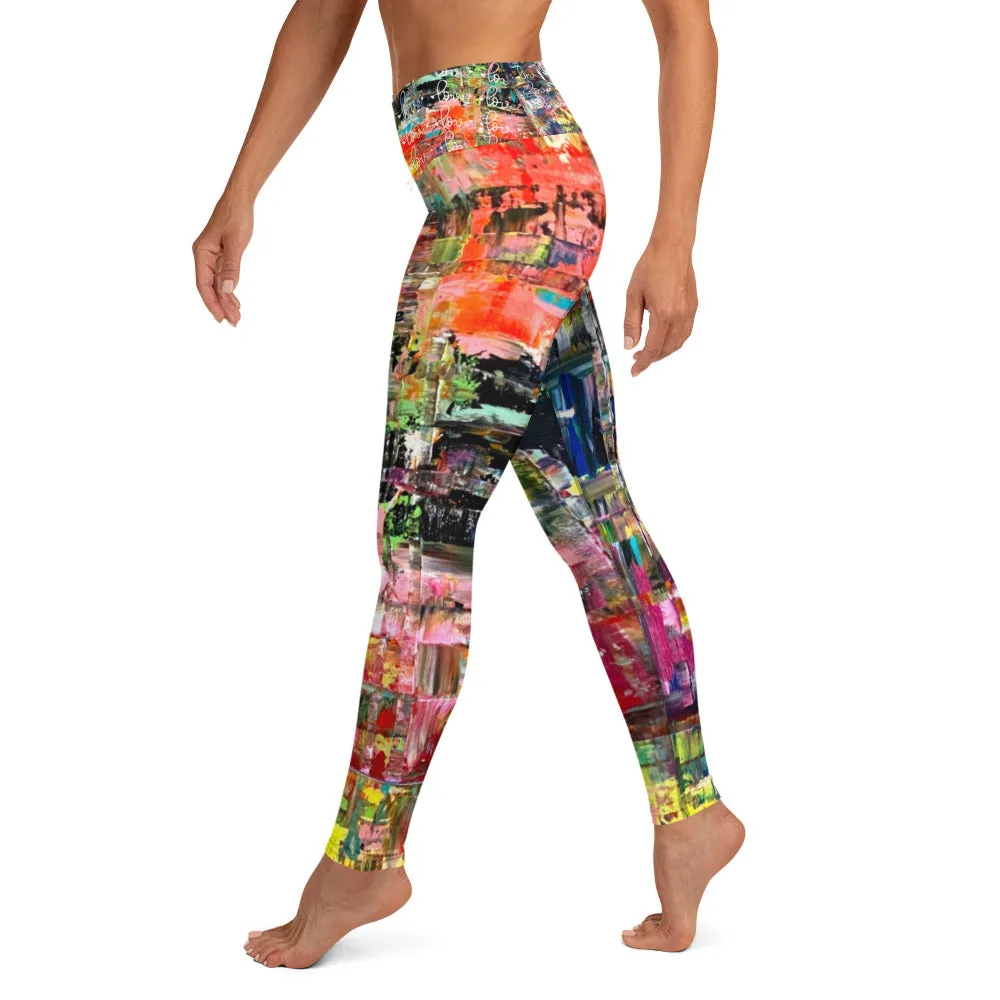 "Marilyn Fab" Yoga Leggings x ClaxonDuSoleil