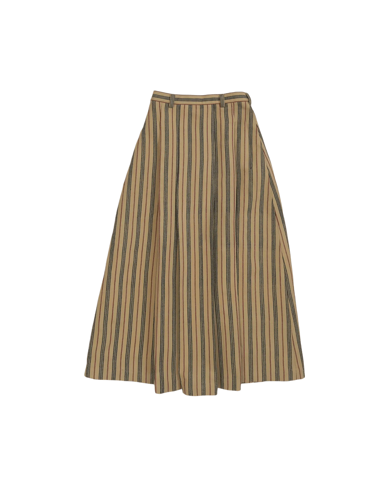 "SUNSET STRIPES" MAXI SKIRT