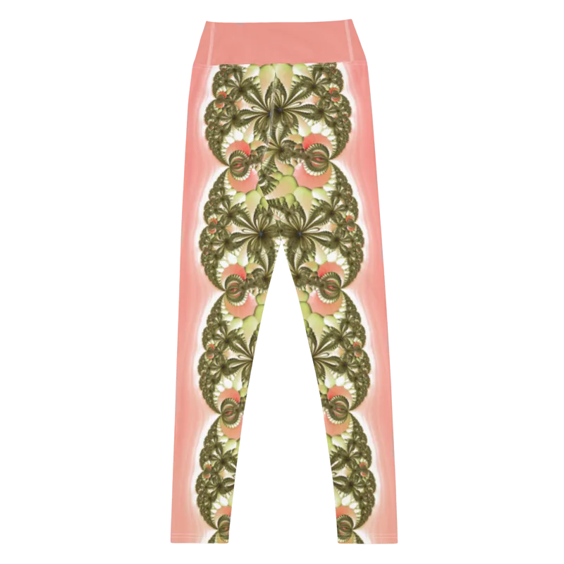 "Wild Lily" Collection - Yoga Long Leggings