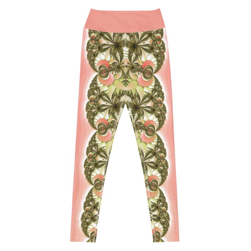 "Wild Lily" Collection - Yoga Long Leggings