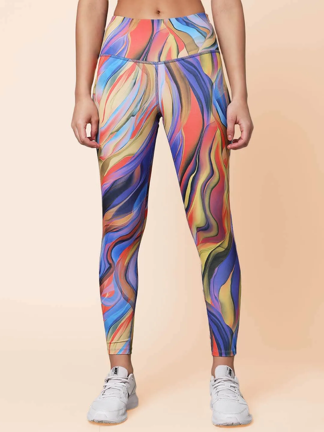 Radiance Print High Impact Action Bra & Luxe Leggings