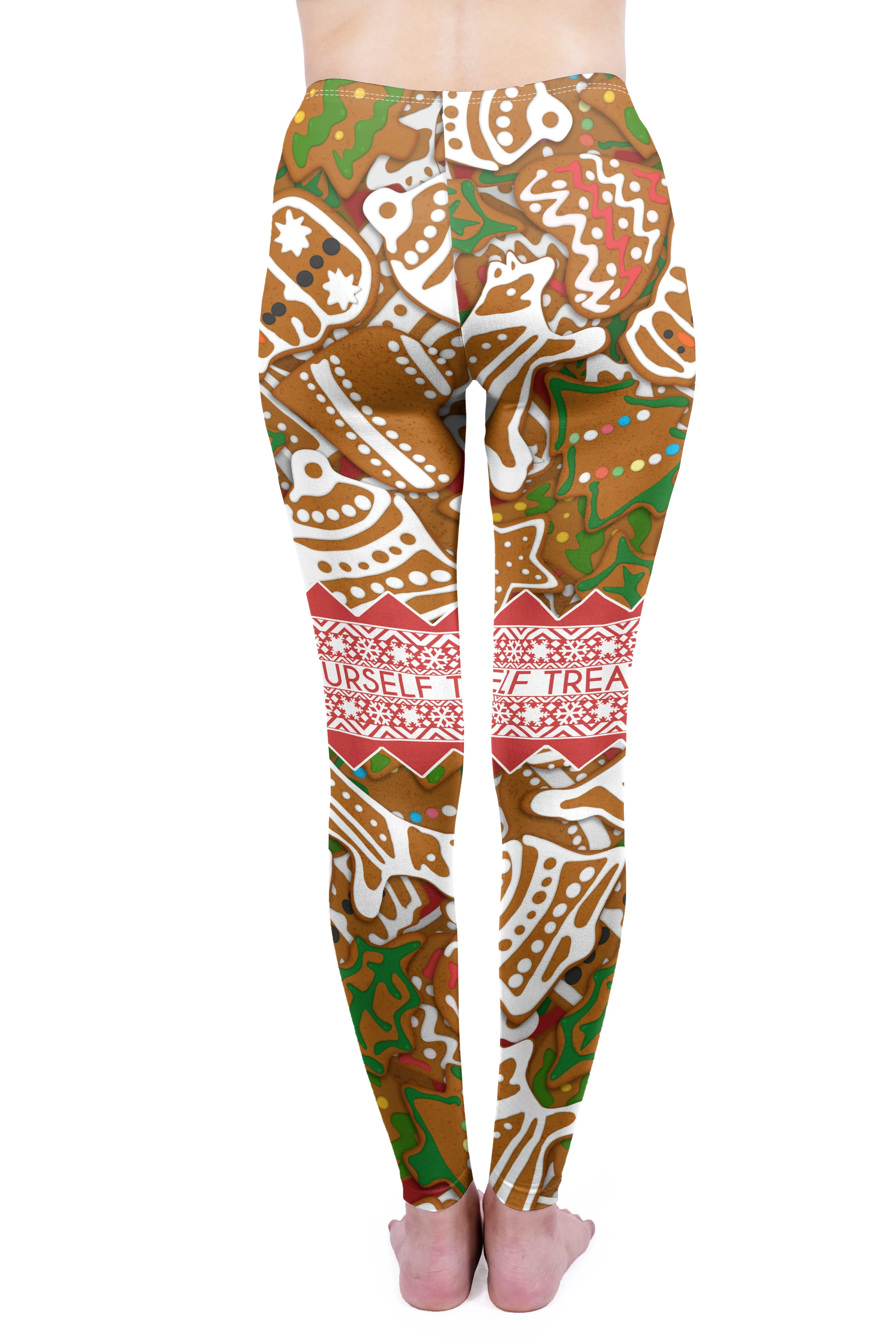 Regular Leggings (8-14 UK Size) - Gingerbread