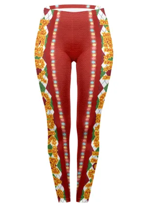 Regular Leggings (8-14 UK Size) - Merry Christmas