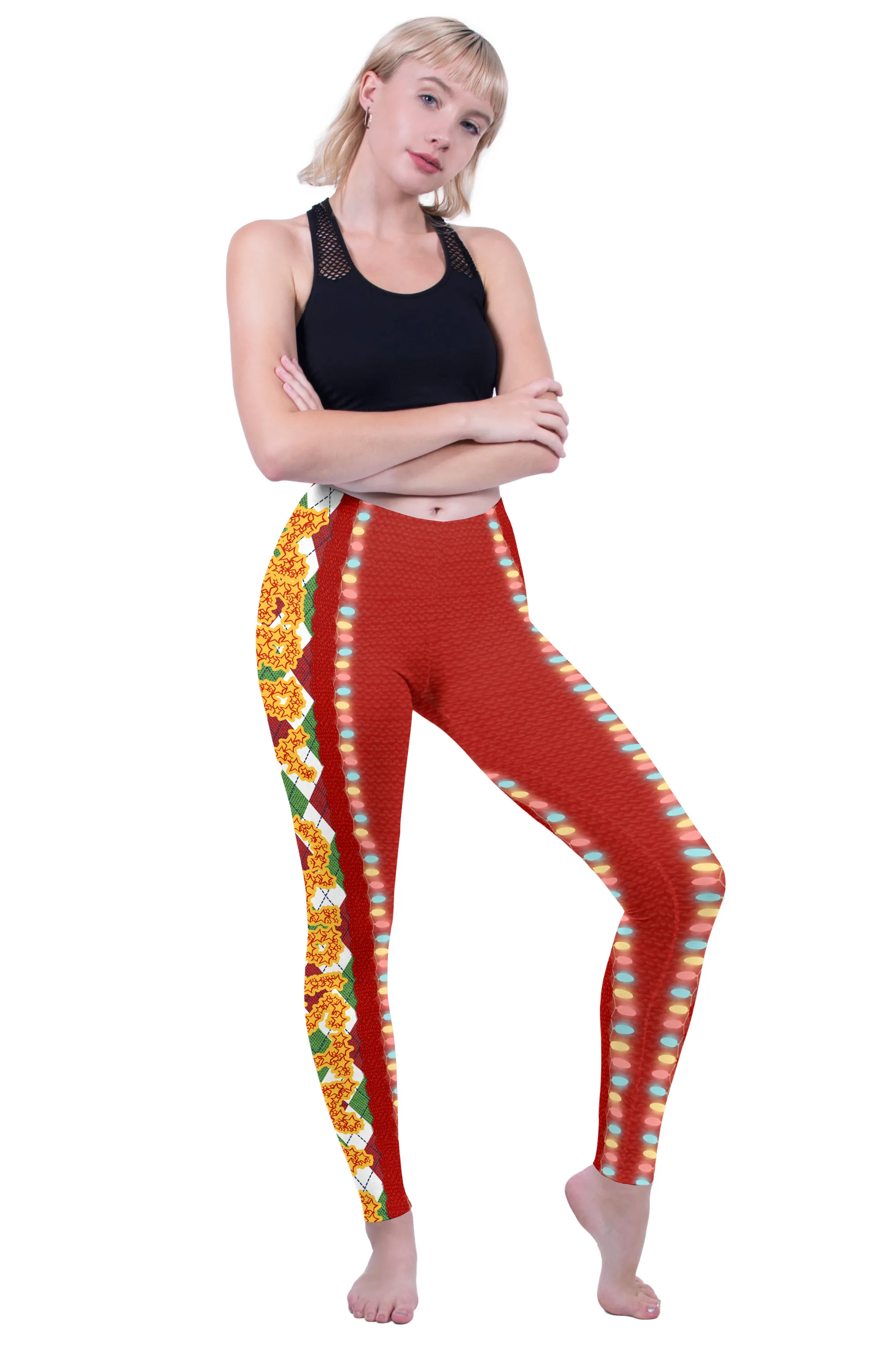 Regular Leggings (8-14 UK Size) - Merry Christmas