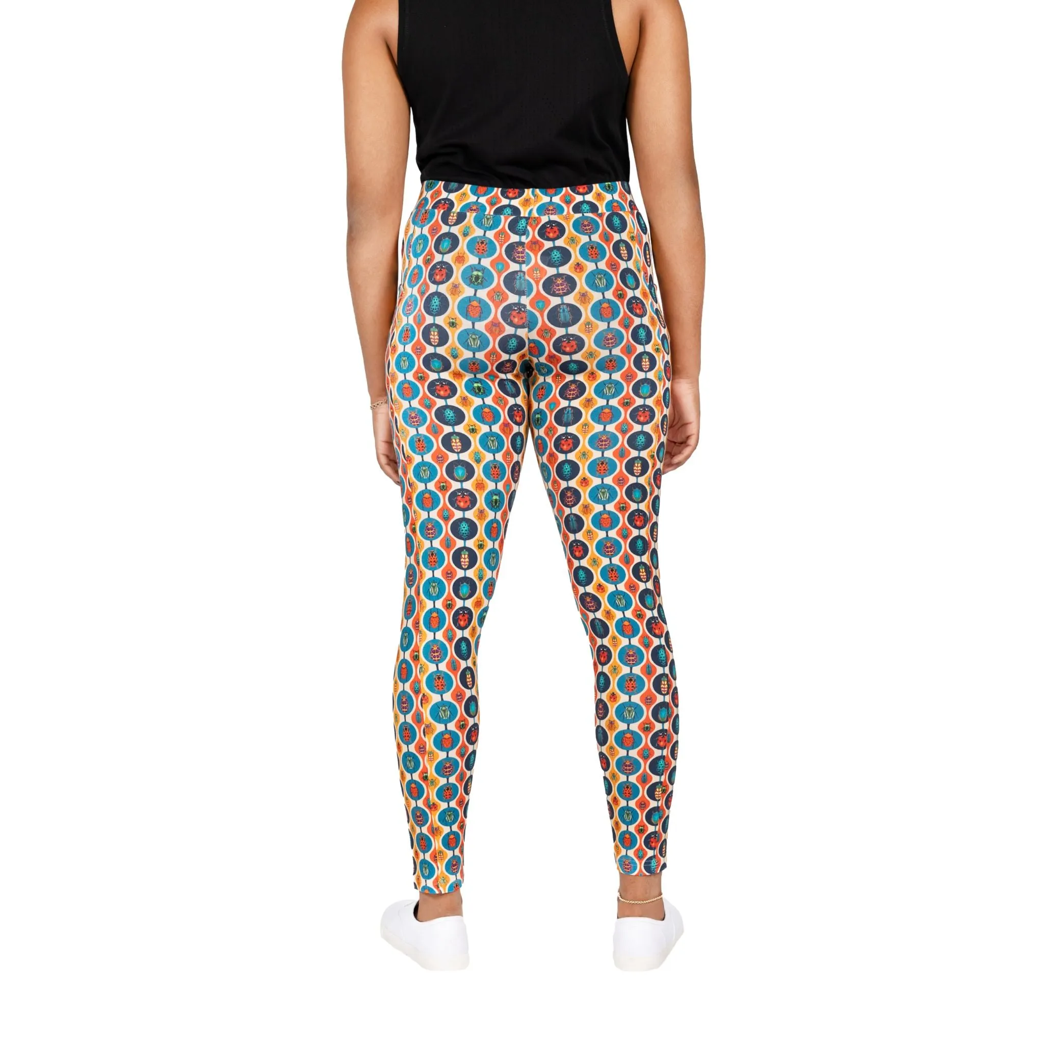 Retro Bugs Adults Leggings with Pockets [FINAL SALE]