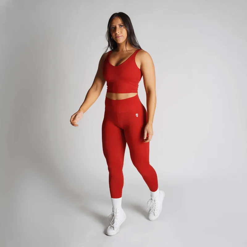 Revive Leggings - Red