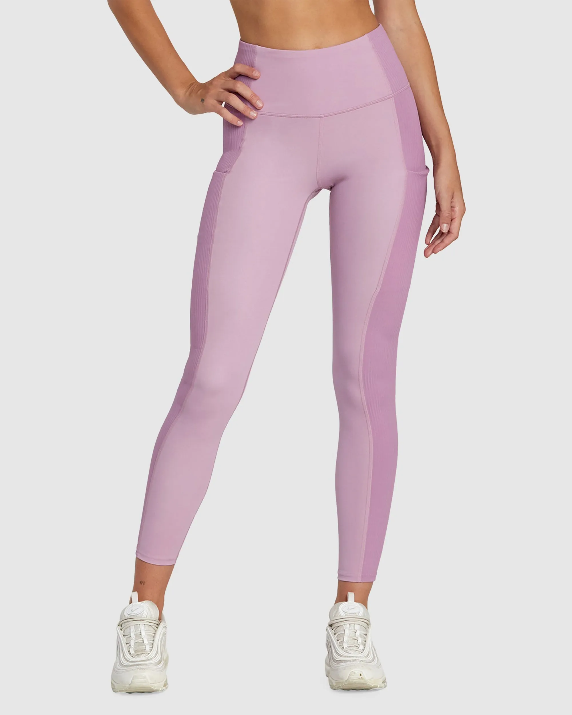 RIB BLOCK LEGGING