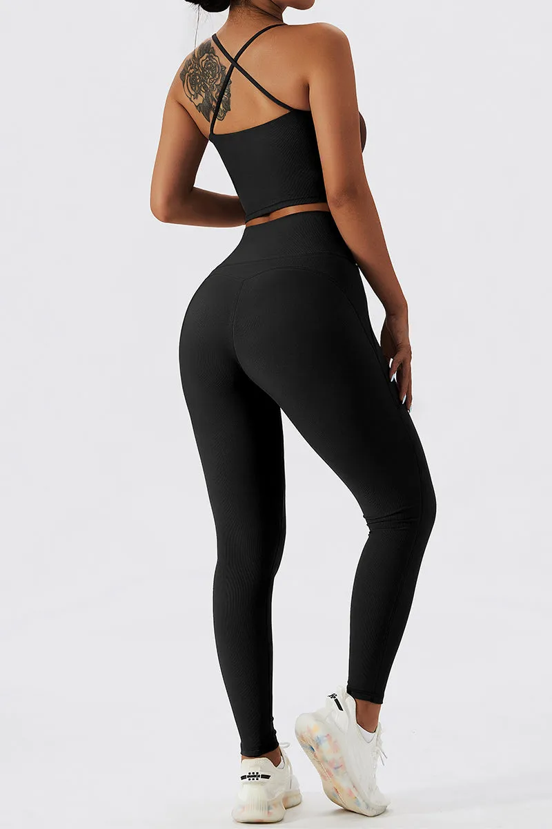 Ribbed Butt-Sculpting Leggings