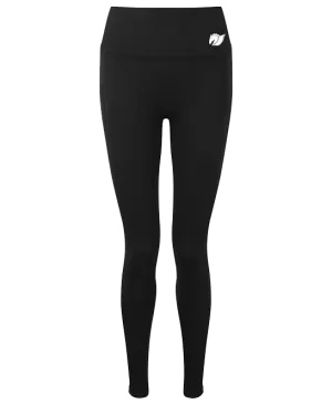 Ribbed Seamless Multi-Sport Sculpt Solid Leggings - Black