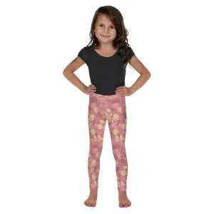 Rosy Floral Kid's Leggings