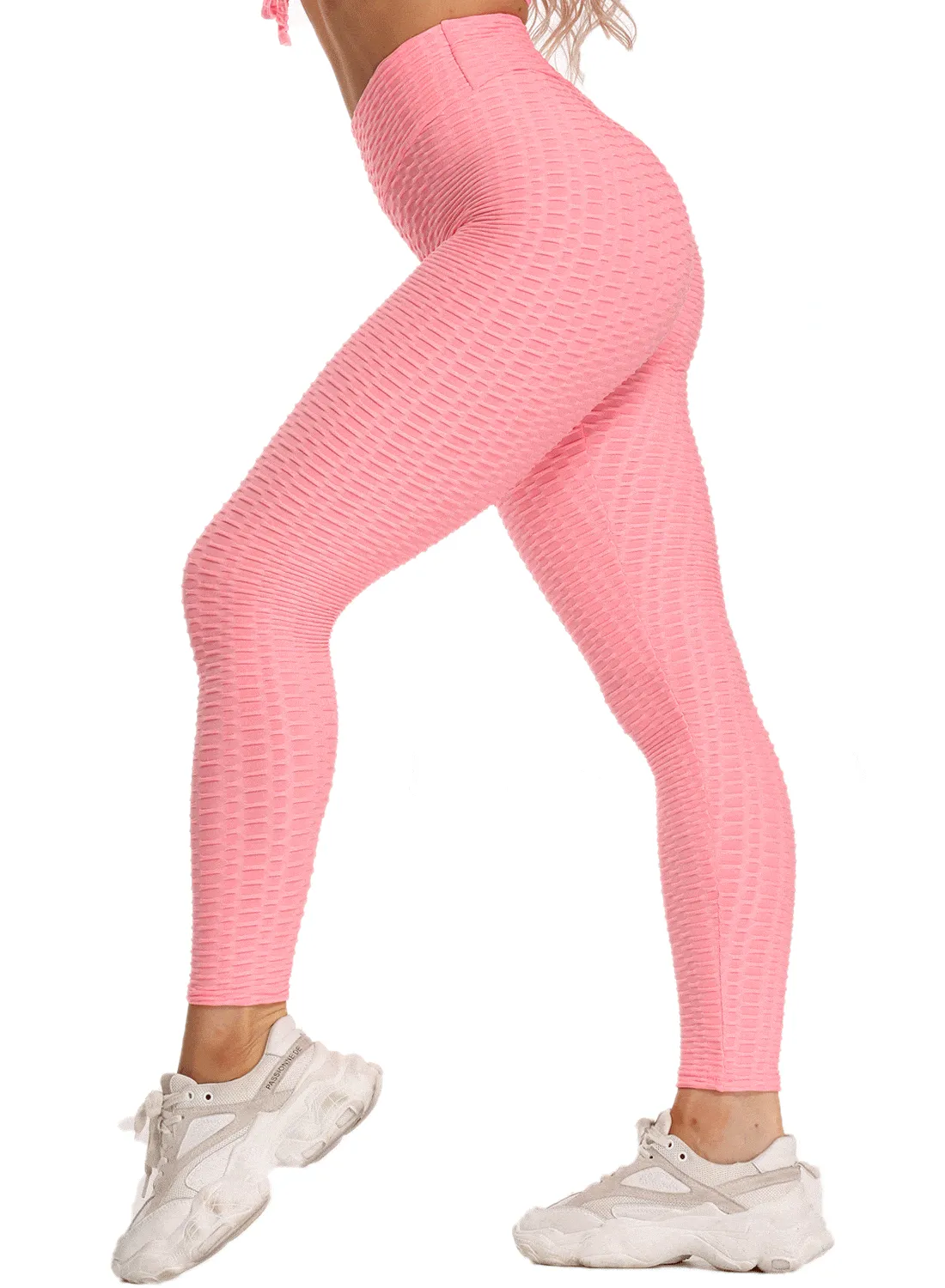 SALE 🎉 SEASUM Compression Leggings High Waisted Textured Pants