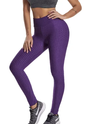 SALE 🎉 SEASUM Compression Leggings High Waisted Textured Pants