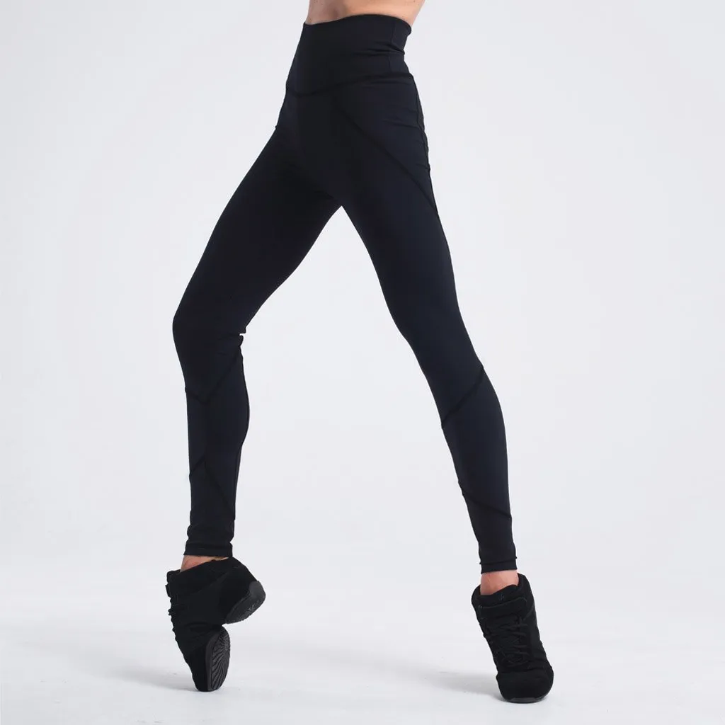 Sasha Cotton-Soft Cuff Seam Leggings