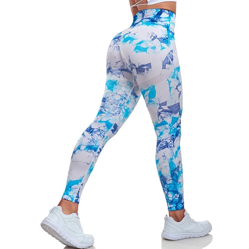 Seamless Tie Dye Leggings