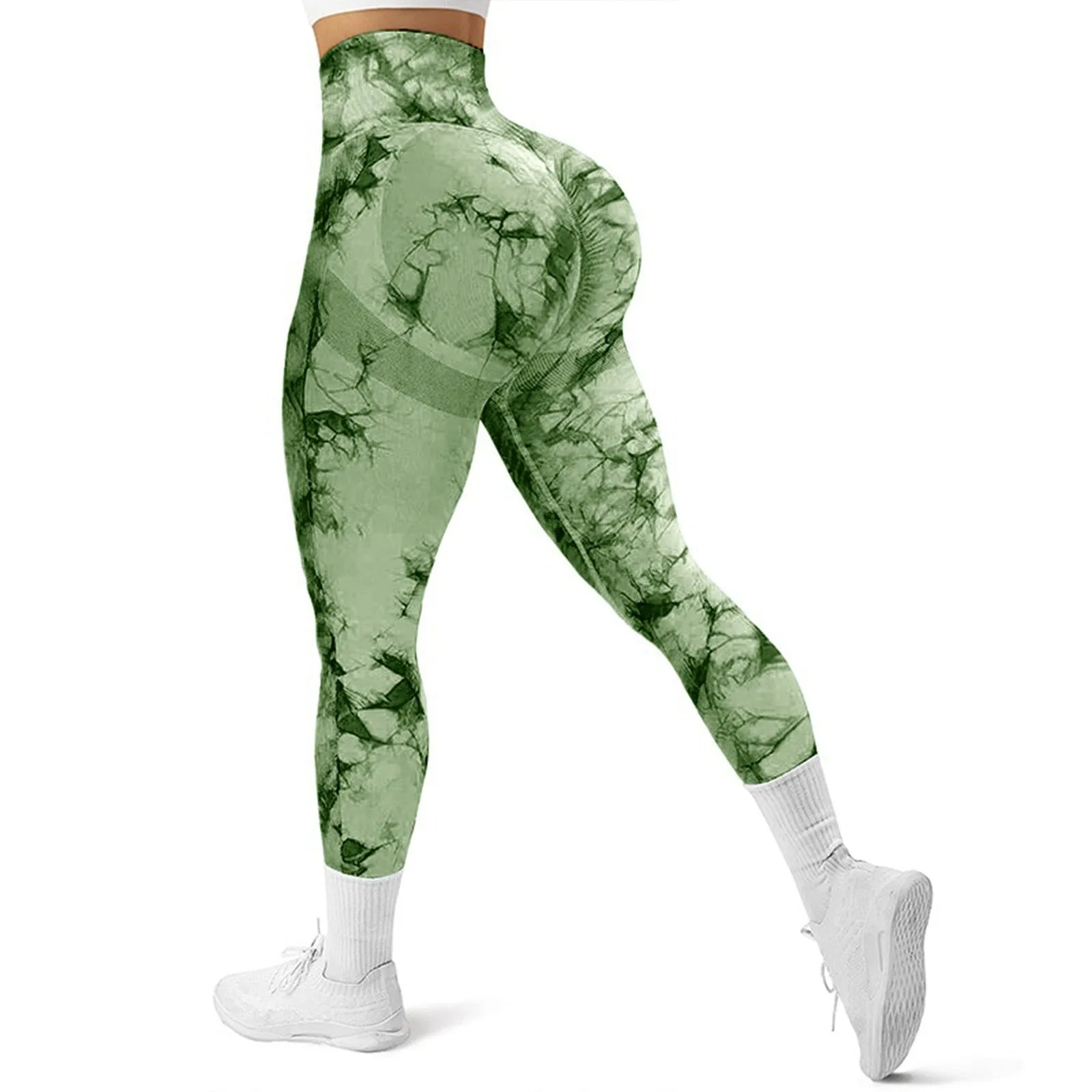 Seamless Tie Dye Leggings