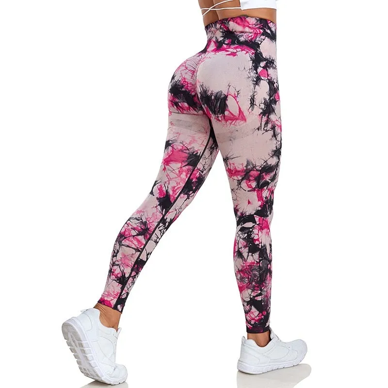 Seamless Tie Dye Leggings