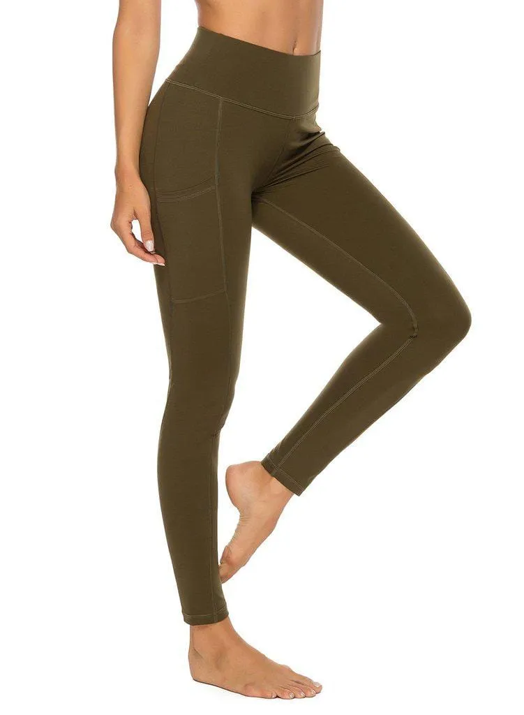 SEASUM Scrunch Butt Leggings with Pockets