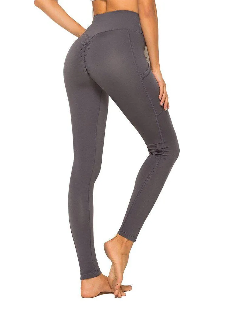 SEASUM Scrunch Butt Leggings with Pockets