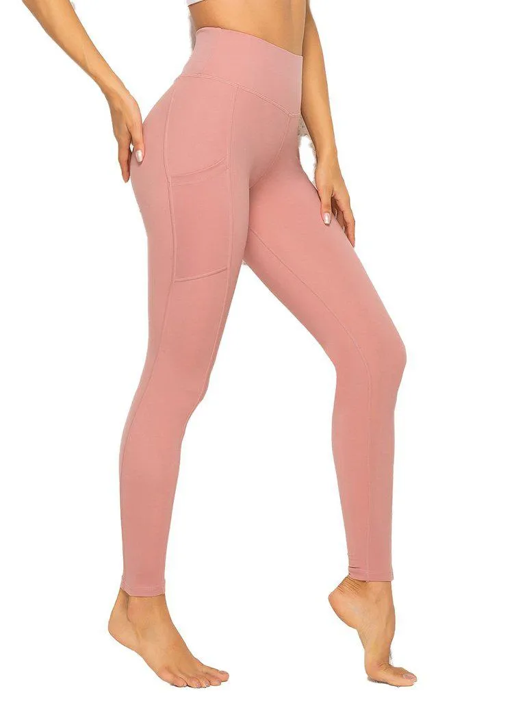 SEASUM Scrunch Butt Leggings with Pockets