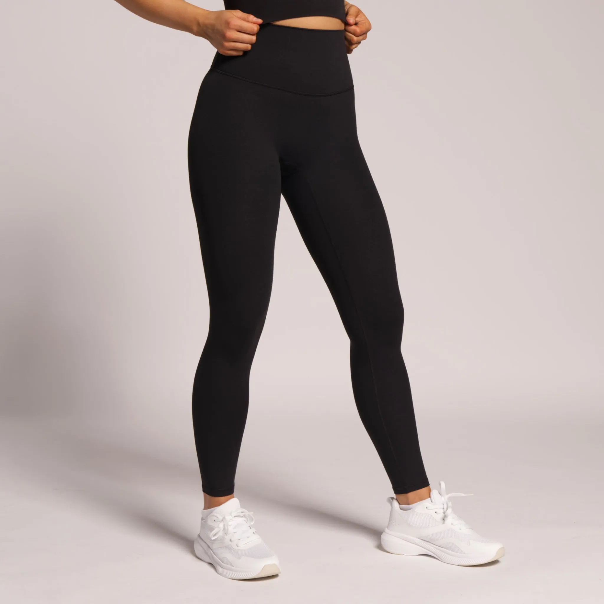 SkinHug High-Waisted Leggings-Timeless Black