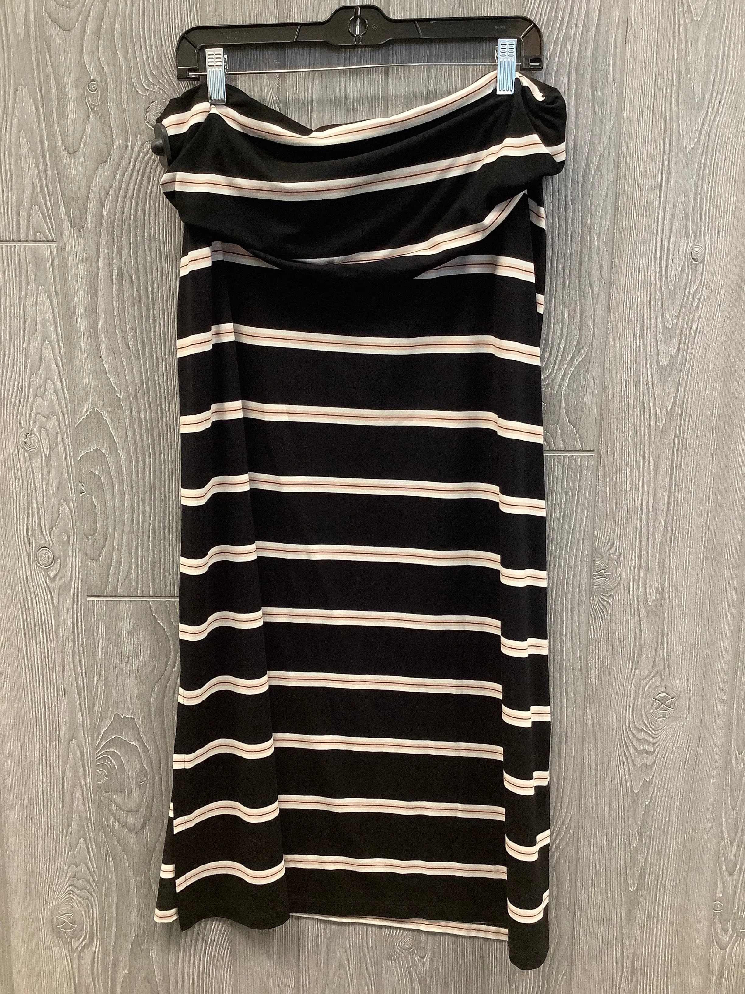 Skirt Maxi By White House Black Market In Striped Pattern, Size: Xl