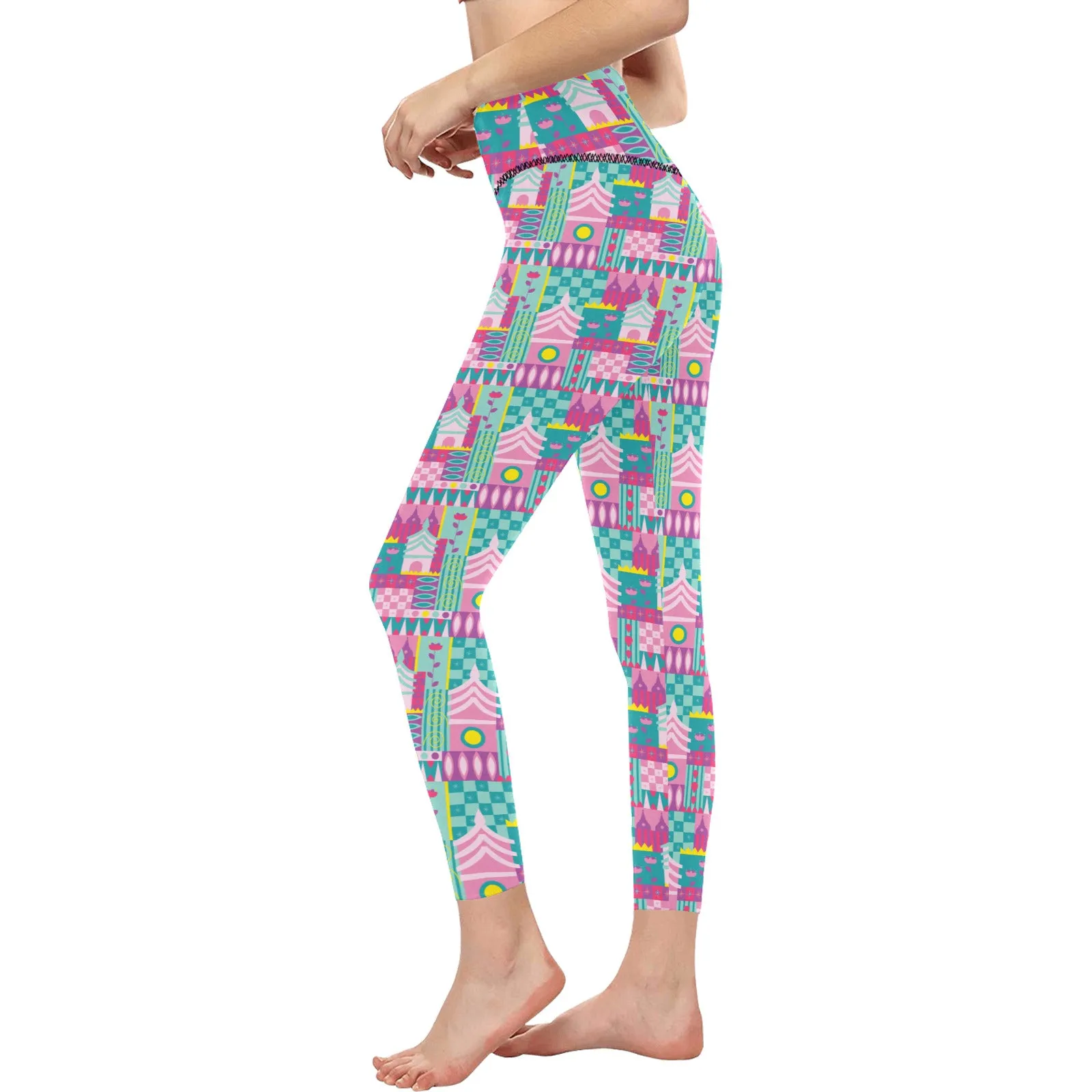 Small World Women's Athletic Leggings