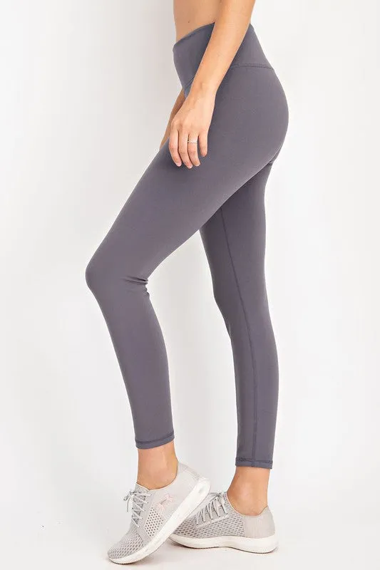 *SMOOTH LIKE BUTTER LEGGINGS CHARCOAL